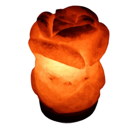 Соляная лампа Saltkey Rose, красный, 5,5 кг