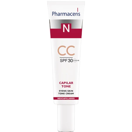 Крем для лица PHARMACERIS (Фармацерис) N Capilar-Tone CC при куперозе SPF 30 40 мл: цены и характеристики