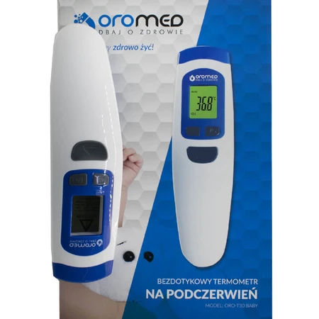 Термометр медицинский инфракрасный бесконтактный Oromed (ОРОМЕД) ORO-T30 baby 1 шт: цены и характеристики