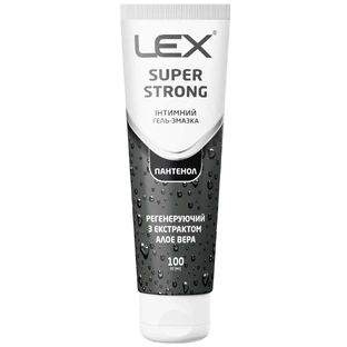 Гель-змазка лубрикант Lex Super Strong  Алоє вера регенеруюча, 100 мл