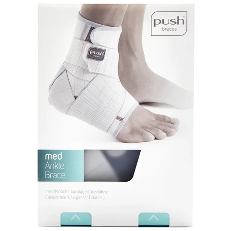 Бандаж на гомілковостопний суглоб ортез напівжорсткий PUSH (Пуш) med Ankle Brace 2.20.1.11 розмір 1 лівий: ціни та характеристики