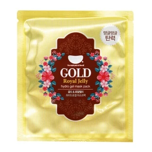 Гидрогелевая маска Koelf Gold & Royal Jelly Mask с золотом и маточным молочком, 1 шт.  