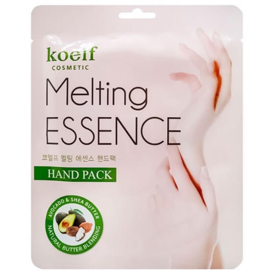 Маска-рукавички для рук Koelf Melting Essence Hand Pack 14 г, пара: ціни та характеристики