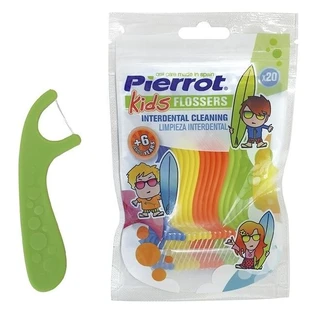 Флосери Pierrot  Flossers Kids дитячі, 20 шт. 