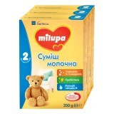 Суміш молочна дитяча Нутриція Milupa (Мілупа) 2 від 6 до 12 місяців 3 упаковки по 350 г (1050 г)