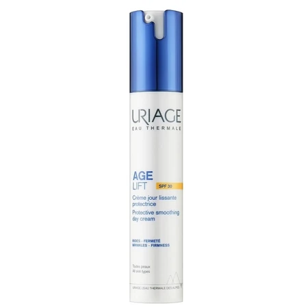 Крем для обличчя Uriage Age Lift денний захисний та розгладжуючий SPF30, 40 мл: ціни та характеристики
