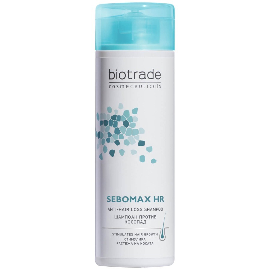 Шампунь для волосся BIOTRADE Sebomax HR проти випадіння 200 мл: ціни та характеристики
