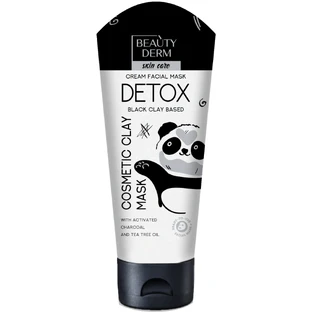 Маска для обличчя Beauty Derm (Бьюті дерм) на основі чорної глини Detox 75 мл