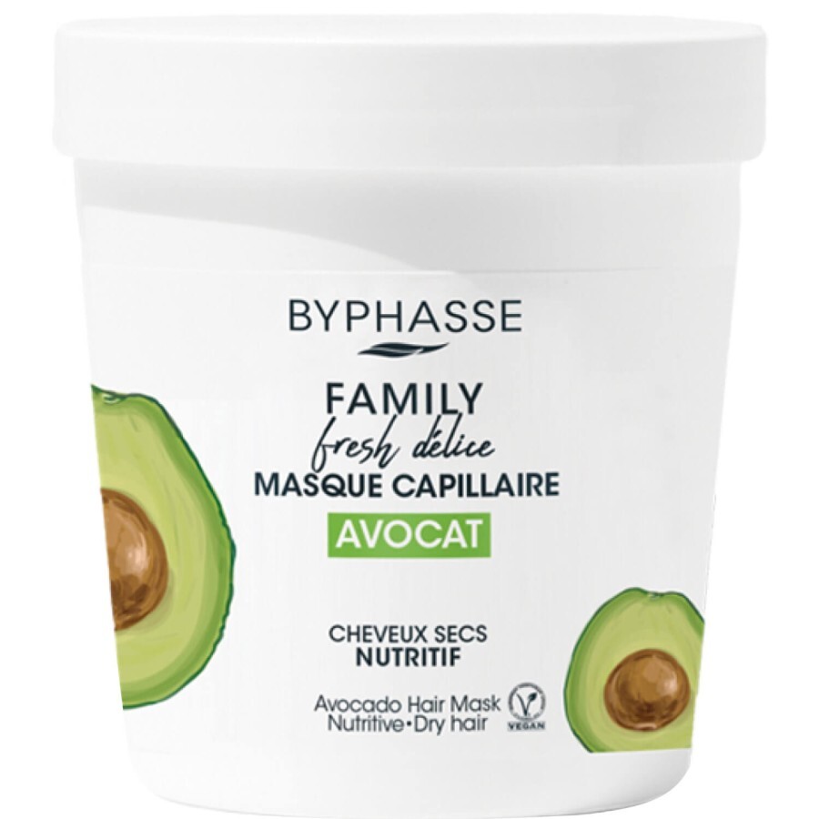 Маска для сухих волос BYPHASSE (Бифаз) Family Fresh Delice с авокадо 250 мл: цены и характеристики