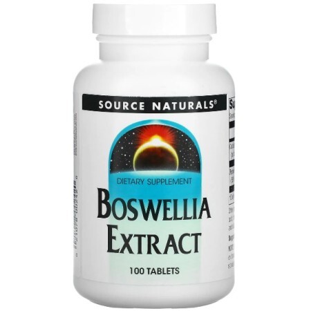 Босвелія (Boswellia), Source Naturals, екстракт, 100 таблеток