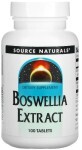 Босвелія (Boswellia), Source Naturals, екстракт, 100 таблеток