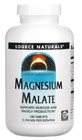Магния малат,Magnesium Malate Source Naturals, 180 табл