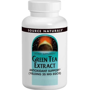 Зелений чай екстракт (Green Tea Extract), Source Naturals, 60 таб.