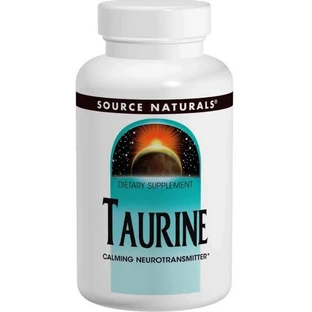 Таурин, Source Naturals, 500 мг, 120 tablets
