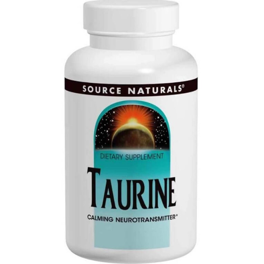 Таурин, Source Naturals, 500 мг, 120 tablets: цены и характеристики
