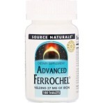 Железо, Advanced Ferrochel, Source Naturals, 180 таблеток: цены и характеристики