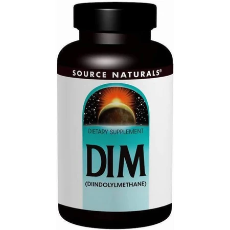 Диіндолілметан, DIM, Source Naturals, 100 мг, 60 таблеток.: ціни та характеристики