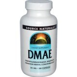 DMAE (диметиламіноетанол), Source Naturals, 351 мг, 200 капсул