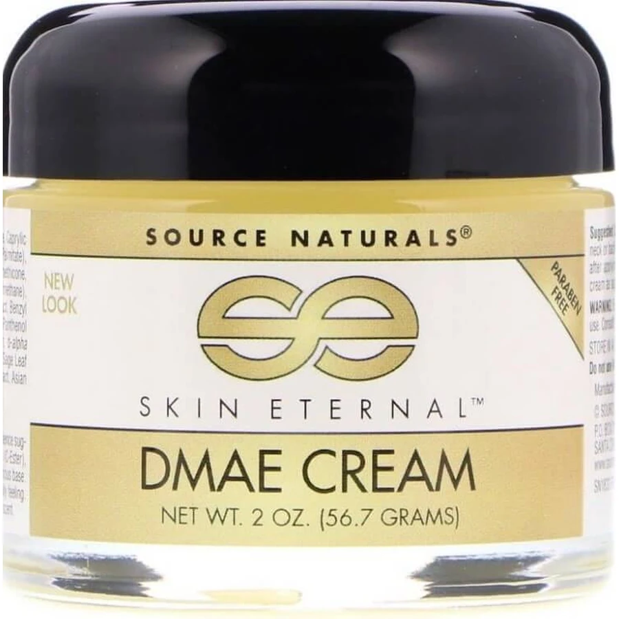 Крем для лица, DMAE Cream, Source Naturals, с DMAE, (56,7 г): цены и характеристики