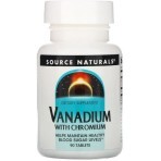 Хром і ванадій, Vanadium with Chromium, Source Naturals, 90 таблеток: ціни та характеристики