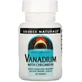 Хром і ванадій, Vanadium with Chromium, Source Naturals, 90 таблеток