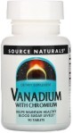 Хром і ванадій, Vanadium with Chromium, Source Naturals, 90 таблеток