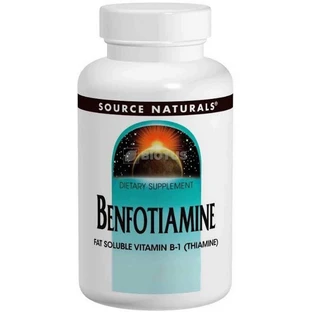 Бенфотіамін, Benfotiamine, Source Naturals, 150 мг, 30 таблеток