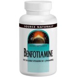 Бенфотиамин, Benfotiamine, Source Naturals, 150 мг, 30 таблеток