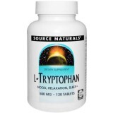 L-триптофан, Source Naturals, 500 мг, 120 капсул