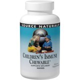 Зміцнення імунітету для дітей, Children's Immune Chewable, Source Naturals, 30 жувальних цукерок