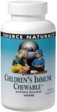 Зміцнення імунітету для дітей, Children&#39;s Immune Chewable, Source Naturals, 30 жувальних цукерок