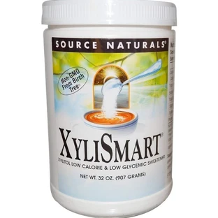 Ксилит (подсластитель), XyliSmart, Source Naturals, 907 г