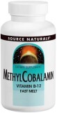 Вітамін В12 (метилкобаламін), Methylcobalamin, Source Naturals, 5 мг, 60 швидкорозчинних таб.