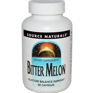 Екстракт гіркої дині, Bitter Melon, Source Naturals, 60 капсул