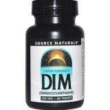 Диіндолілметан, DIM, Source Naturals, 200 мг, 60 таб.