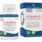 Комплекс вітамінів групи В, Vitamin B Complex, Nordic Naturals, 45 гелевих капсул
