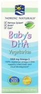 Риб&#39;ячий жир для дітей, Babys DHA, Nordic Naturals, вегетаріанський, 30 мл.