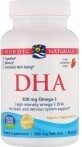 Риб&#39;ячий жир екстра (полуниця), DHA, Nordic Naturals, 500 мг, 90 капсул