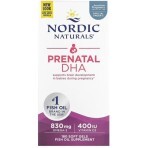 Риб'ячий жир для вагітних, Prenatal DHA, Nordic Naturals, 500 мг, 180 капсул: ціни та характеристики