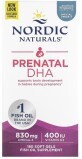 Риб&#39;ячий жир для вагітних, Prenatal DHA, Nordic Naturals, 500 мг, 180 капсул