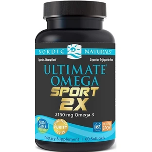 Ultimate Omega 2X Sport, Nordic Naturals,60 caps