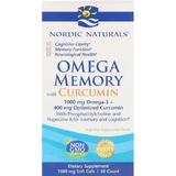 Омега з куркуміном для пам'яті (Omega Memory), Nordic Naturals, 975 мг, 60 капсул