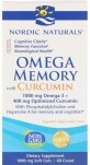Омега с куркумином для памяти (Omega Memory), Nordic Naturals, 975 мг, 60 капсул