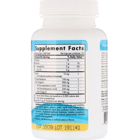 Омега-3 для підлітків, Omega Focus, Nordic Naturals, 120 міні гелевих капсул: ціни та характеристики