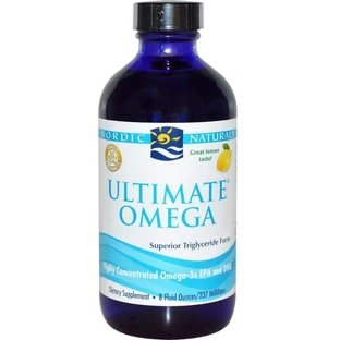 Концентрират (концентрат) рыбьего жира (лимон), Nordic Naturals, 237 мл.