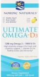 Рыбий жир омега-Д3 (лимон), Nordic Naturals, 1000 мг, 120 кап.