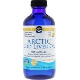 Риб'ячий жир з печінки тріски, Cod Liver Oil, Nordic Naturals, лимон, арктичний, 237 мл