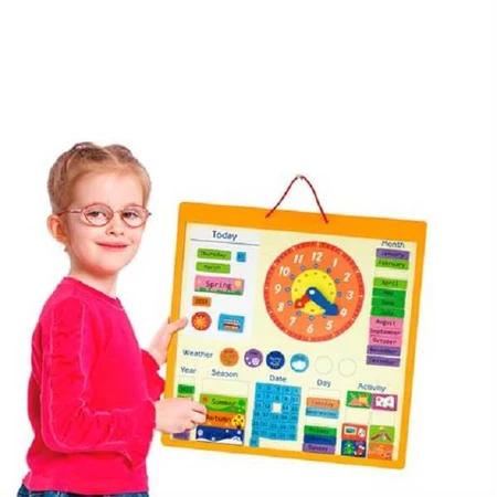 Развивающая игрушка Viga Toys Календарь магнитный англ.: цены и характеристики