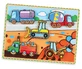 Развивающая игрушка Viga Toys Рамка-вкладыш Спецмашины
