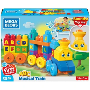 Конструктор Mega Bloks Музыкальный паровозик